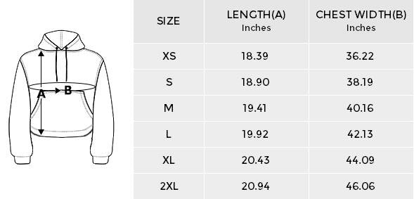 VOTY Crop Top Hoodie