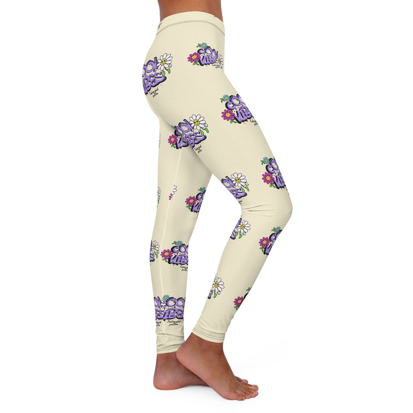 She Her Spandex Leggings