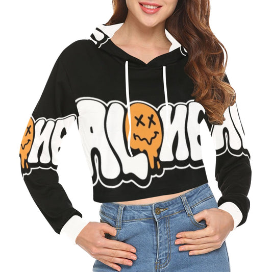 Ms. Loner Crop Top Hoodie