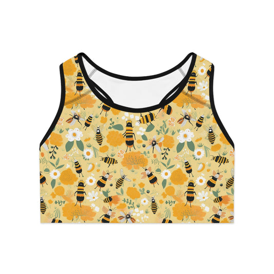 Baddie Bee Sports Bra