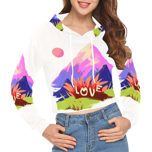 Miamor Crop Top Hoodie