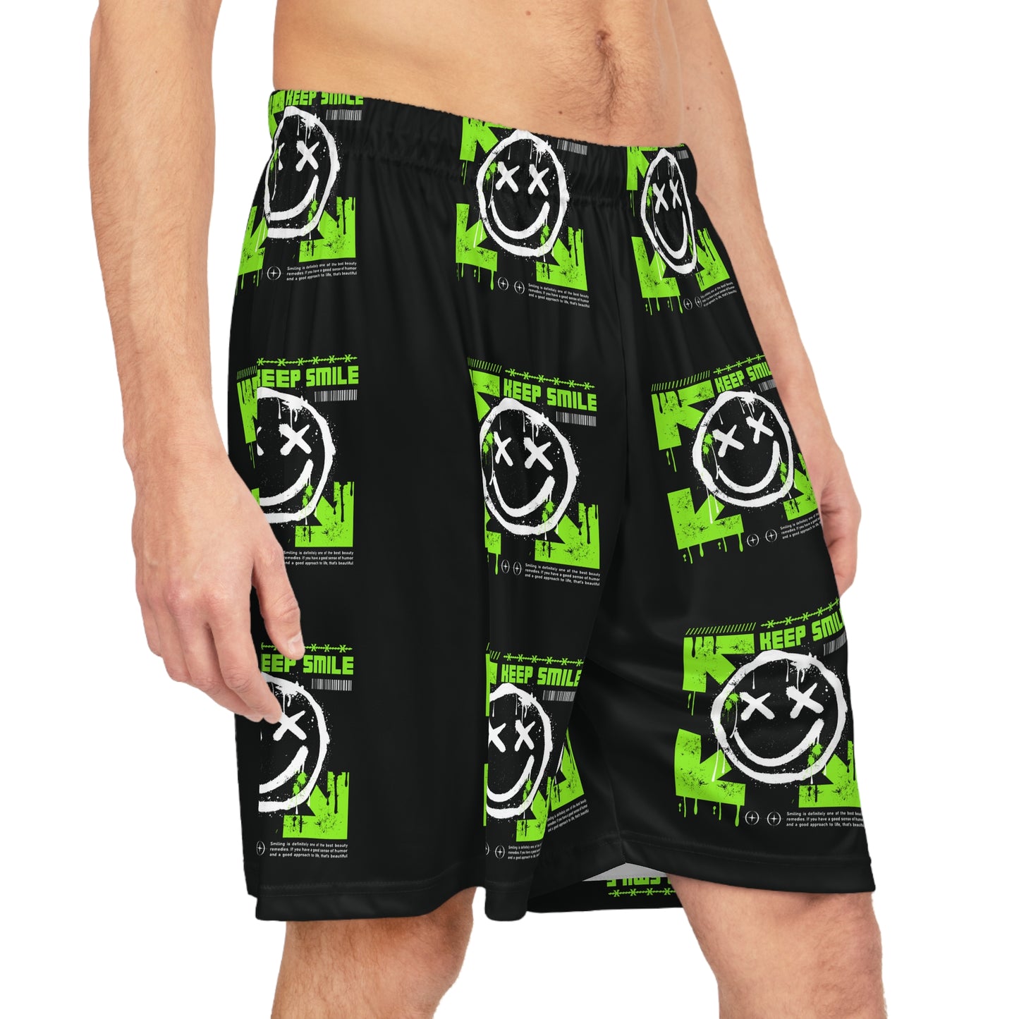 End Zone Basketball Shorts