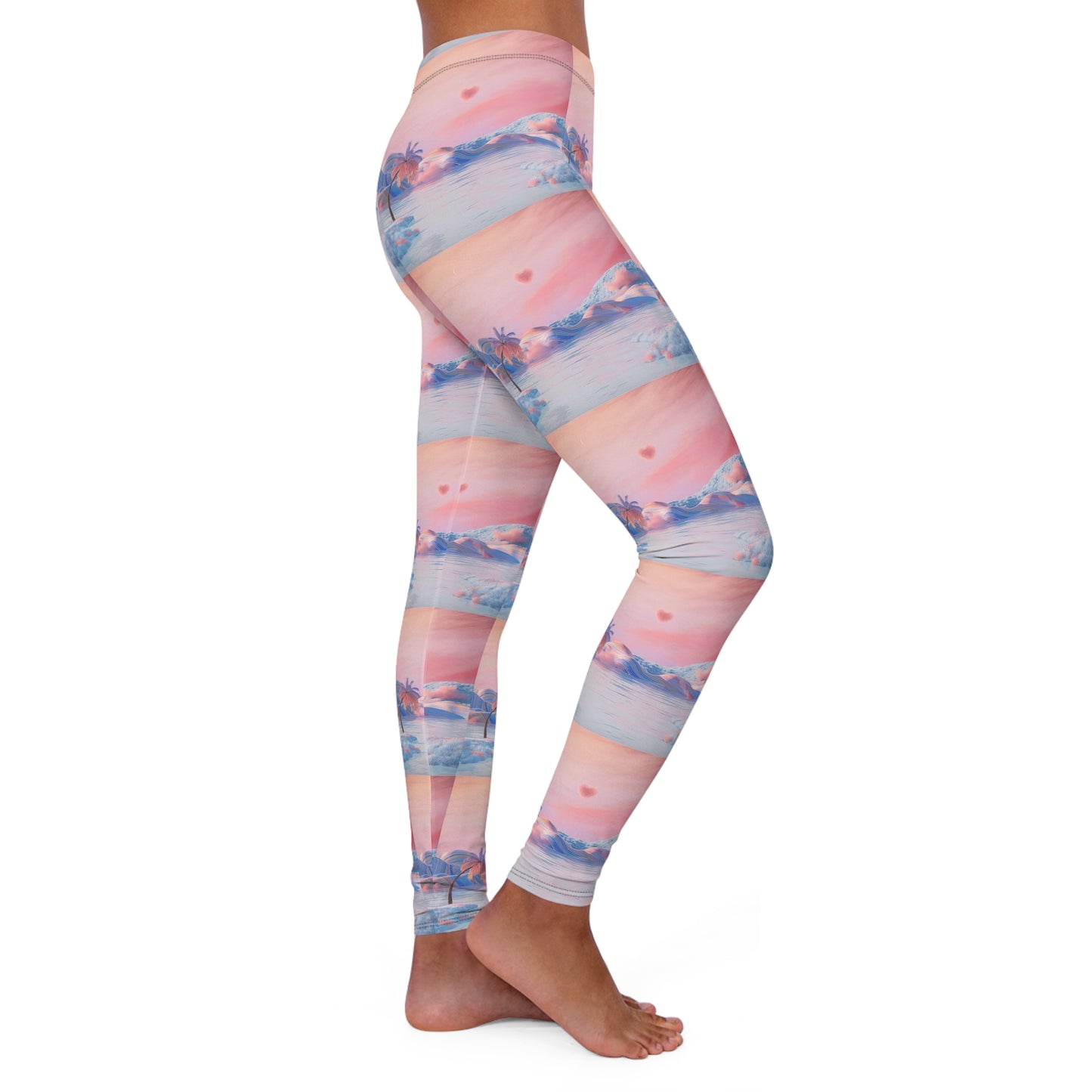 Sus bonitos leggings de licra 