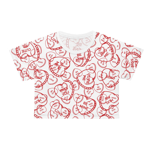 Be Mine Crop Tee
