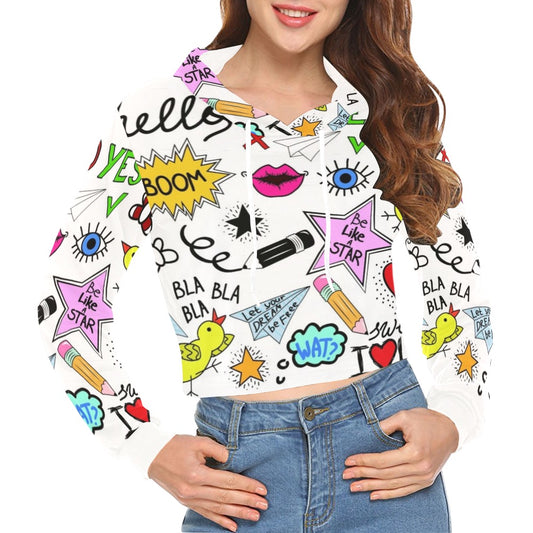 HollyHood Crop Top Hoodie