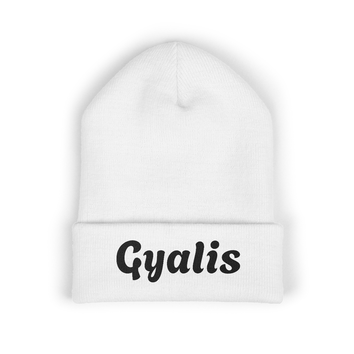 Gyalis Cuffed Beanie (Embroidery)