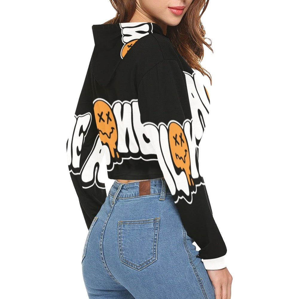 Ms. Loner Crop Top Hoodie