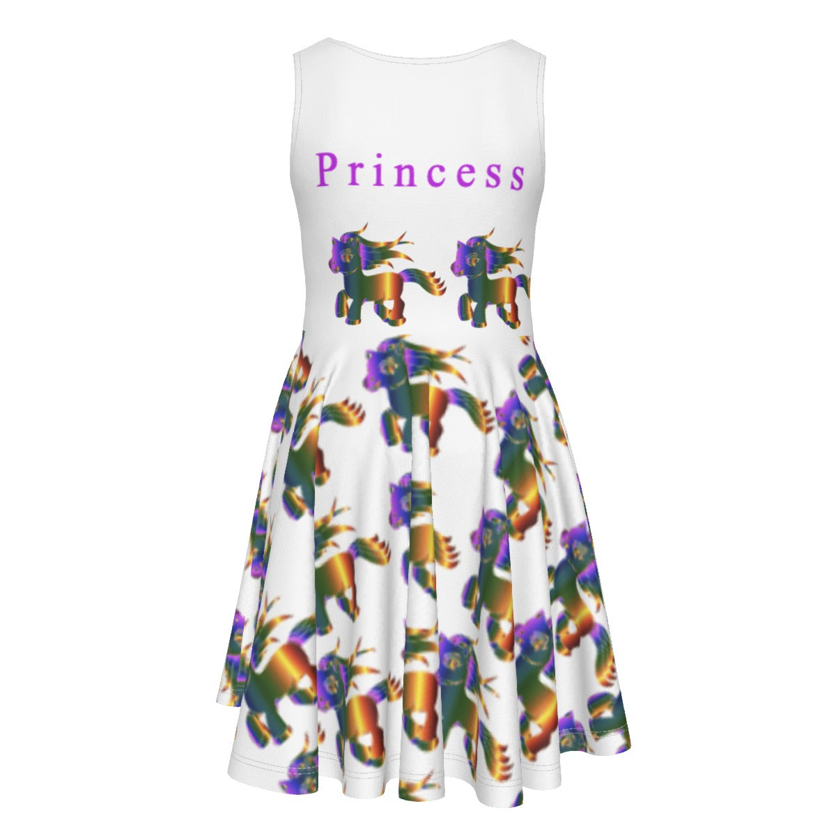 Little Miss Pretty Sleeveless Vest Dress