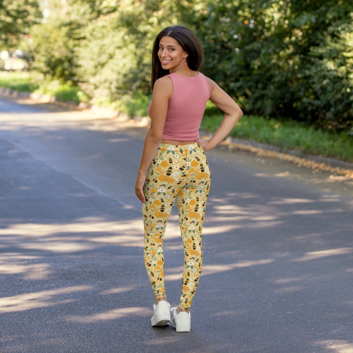 Baddie Bee Spandex Leggings