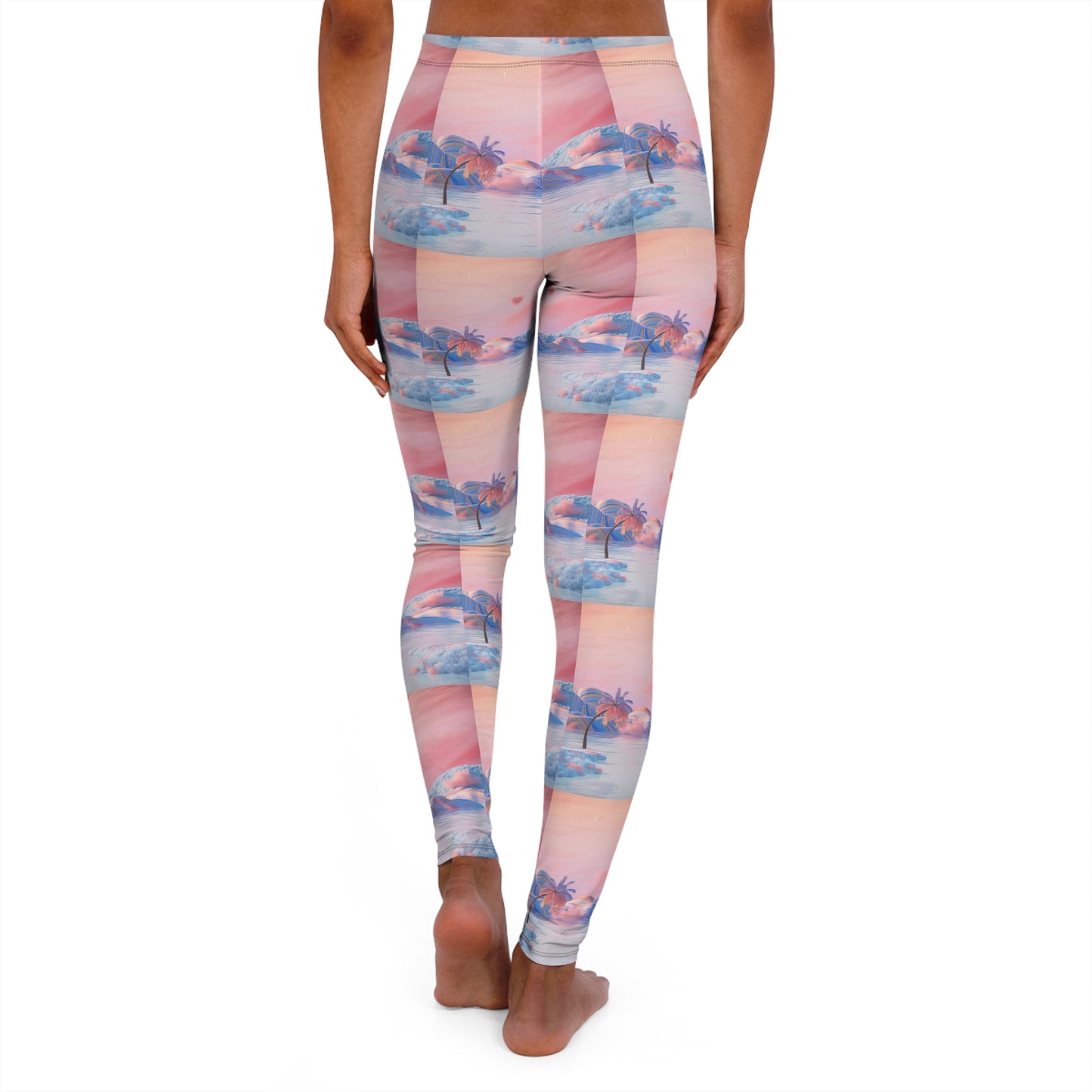 Sus bonitos leggings de licra 