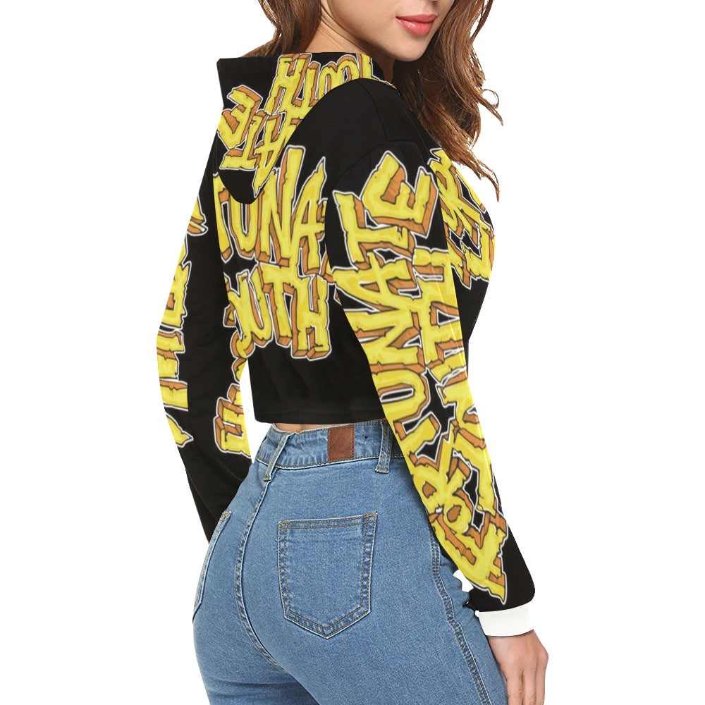 Fortunate Youth Crop Top Hoodie