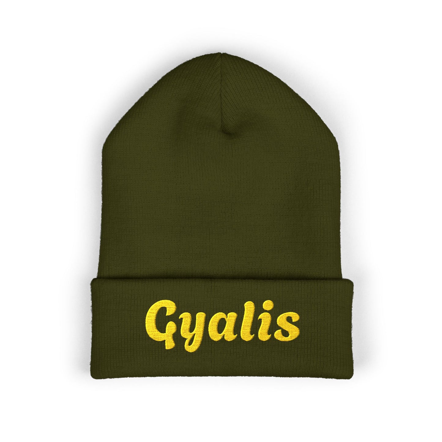 Gyalis Cuffed Beanie (Embroidery)