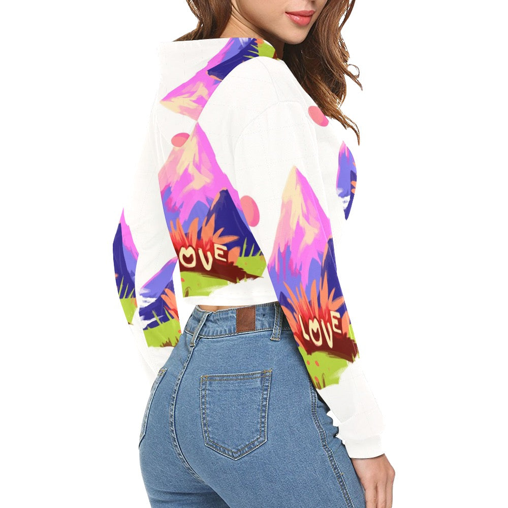 Miamor Crop Top Hoodie