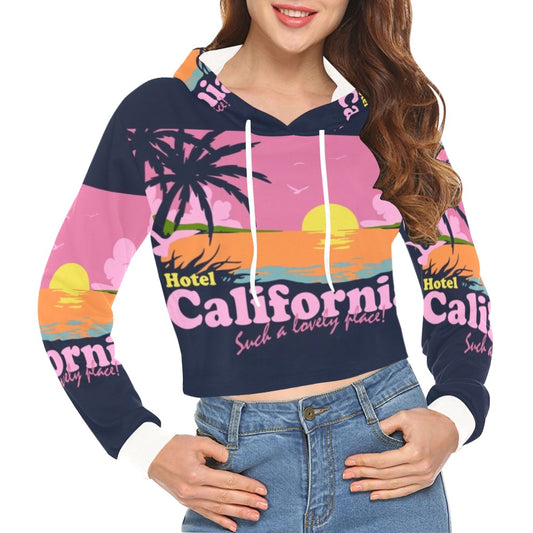 Ms. Immaculate Crop Top Hoodie