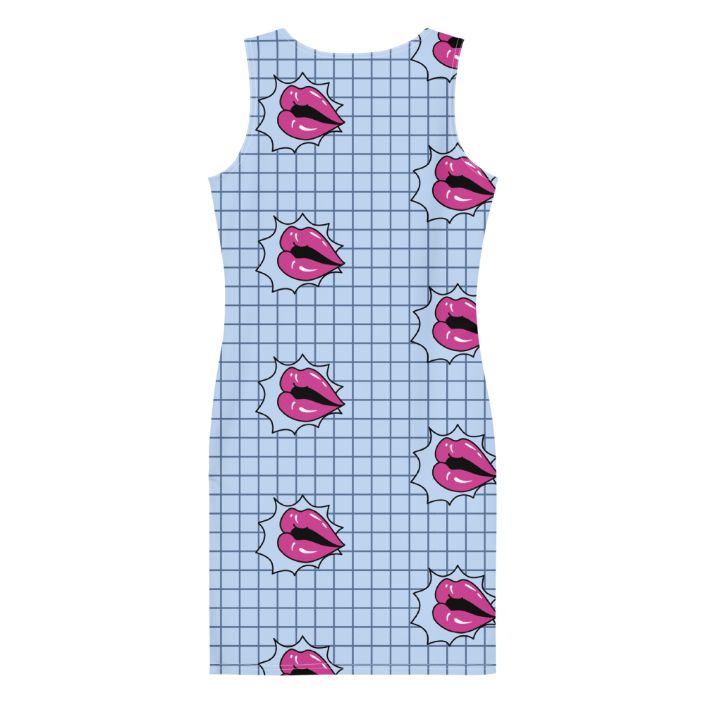 Lips Bodycon dress