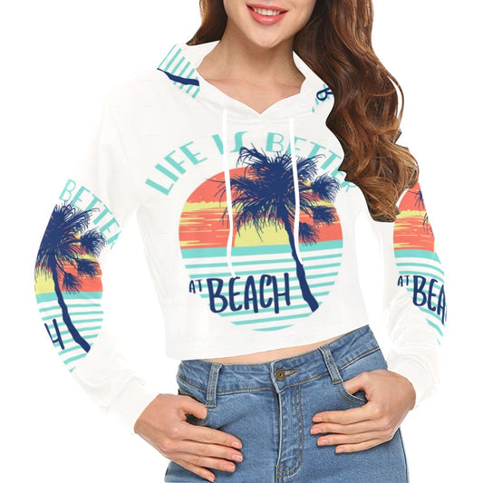 Boujie Crop Top Hoodie