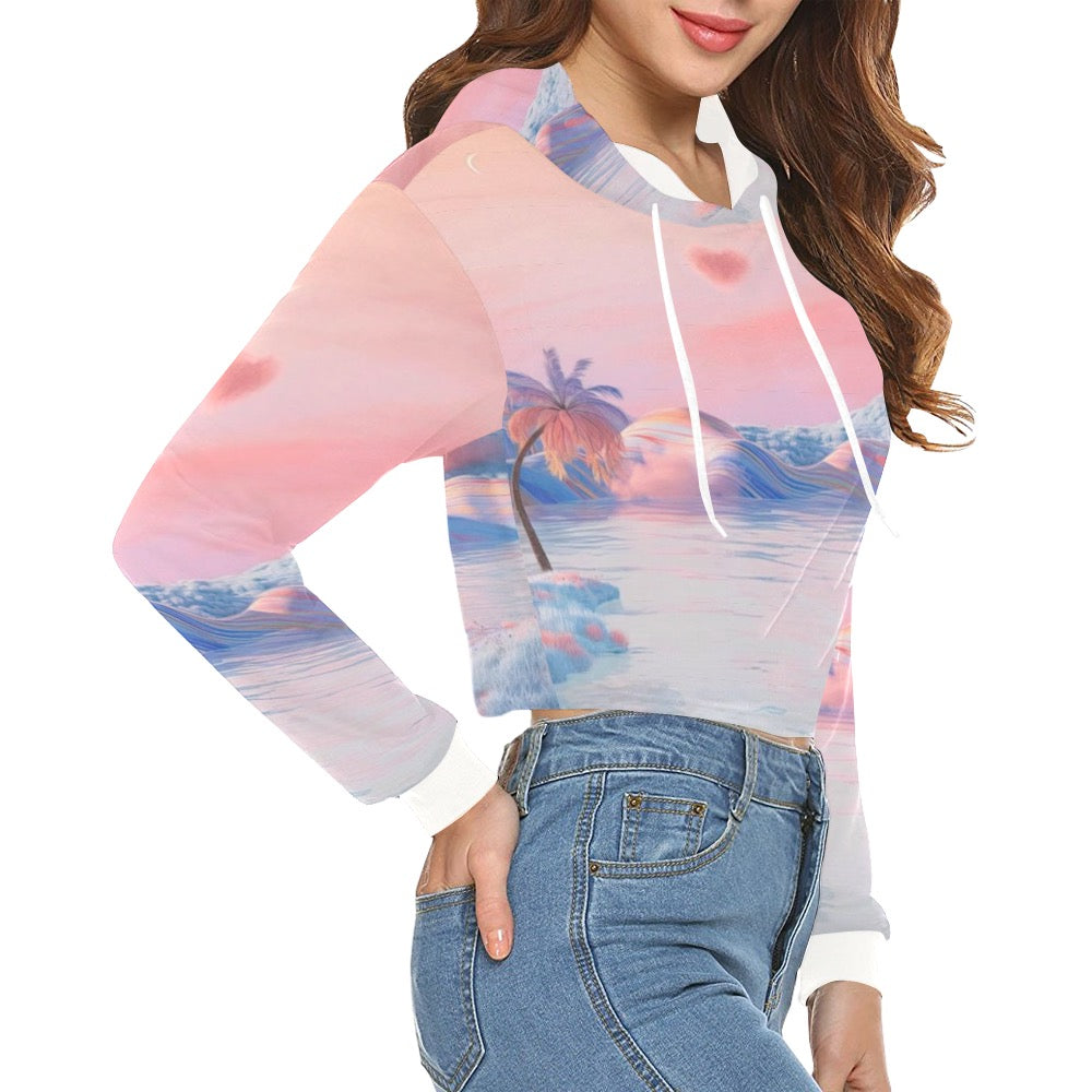 Su bonita sudadera con capucha corta