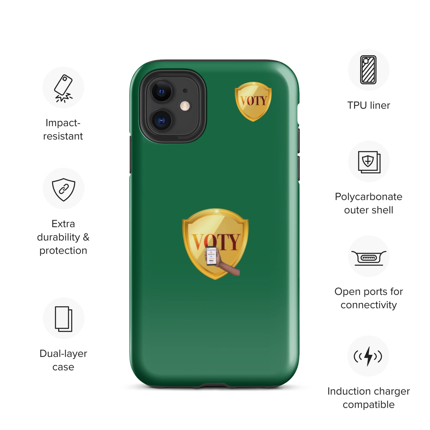VOTY Tough Case for iPhone 11s