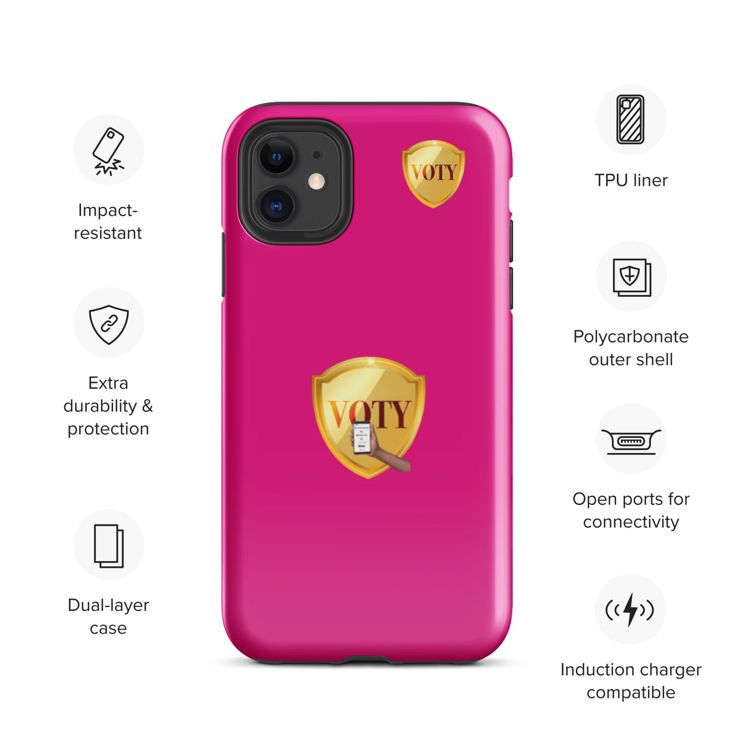 VOTY Tough Case for iPhone 11s