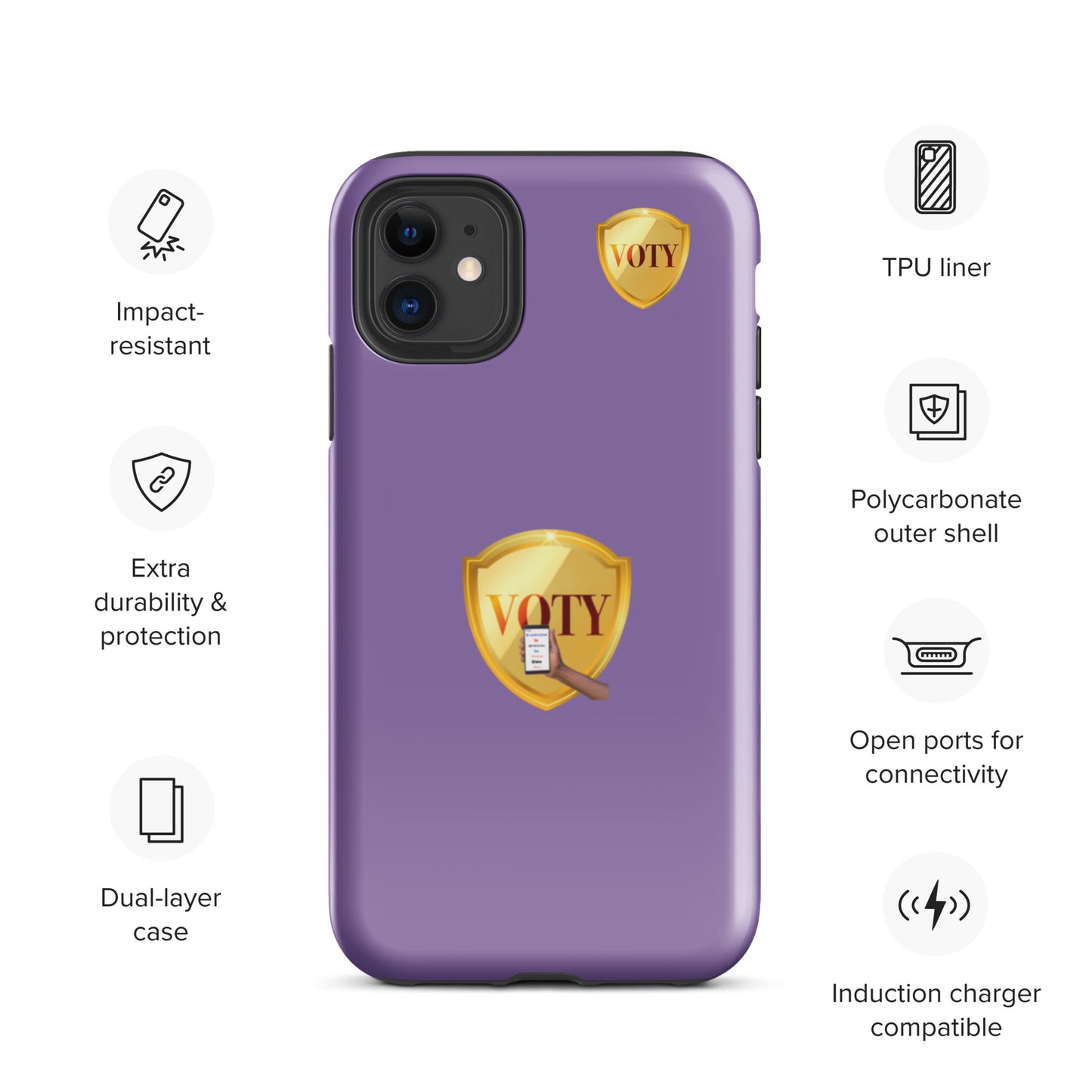 VOTY Tough Case for iPhone 11s