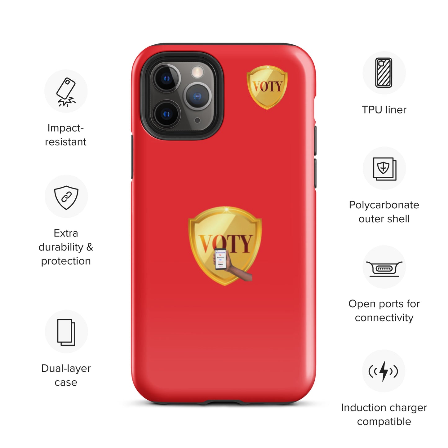 VOTY Tough Case for iPhone 11s