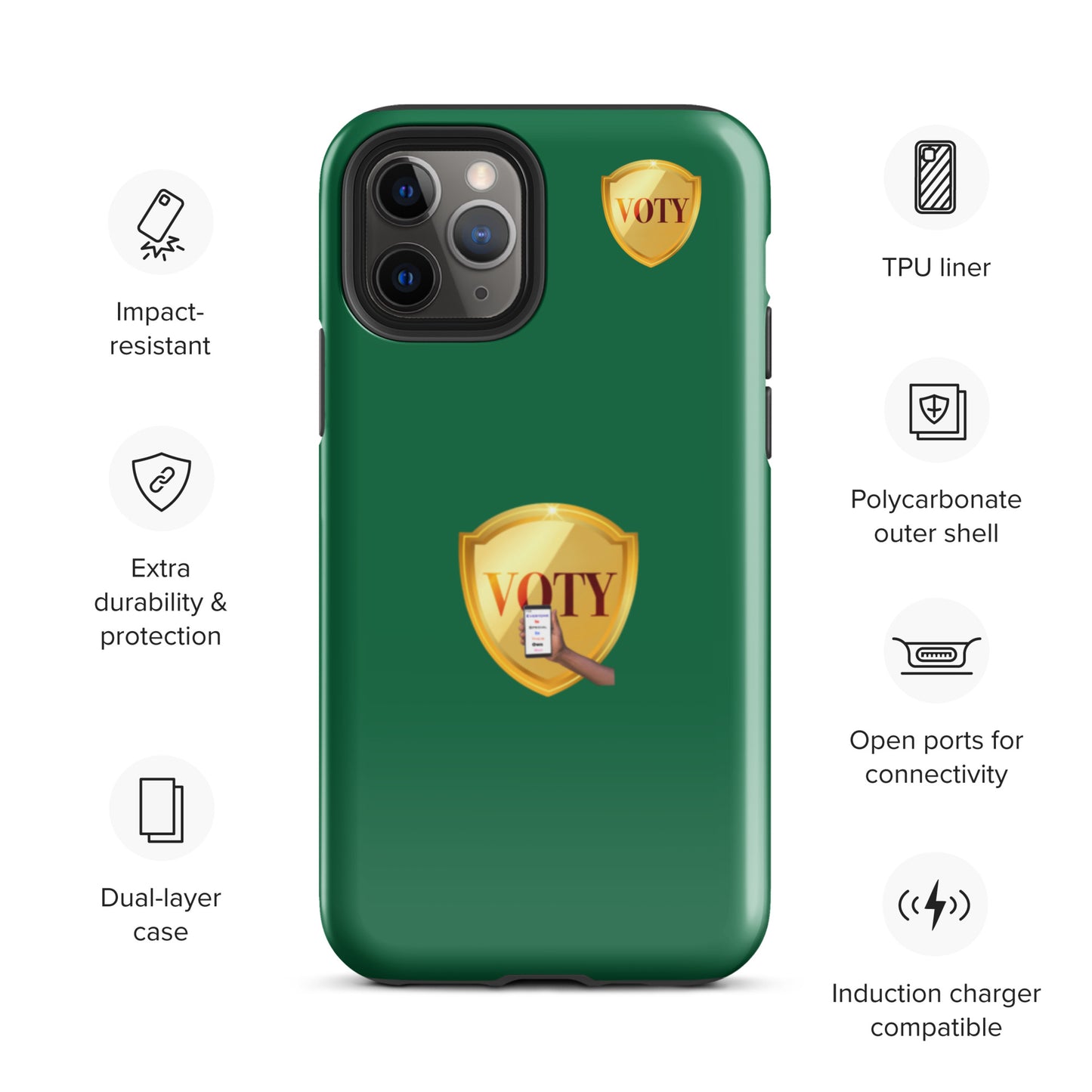 VOTY Tough Case for iPhone 11s