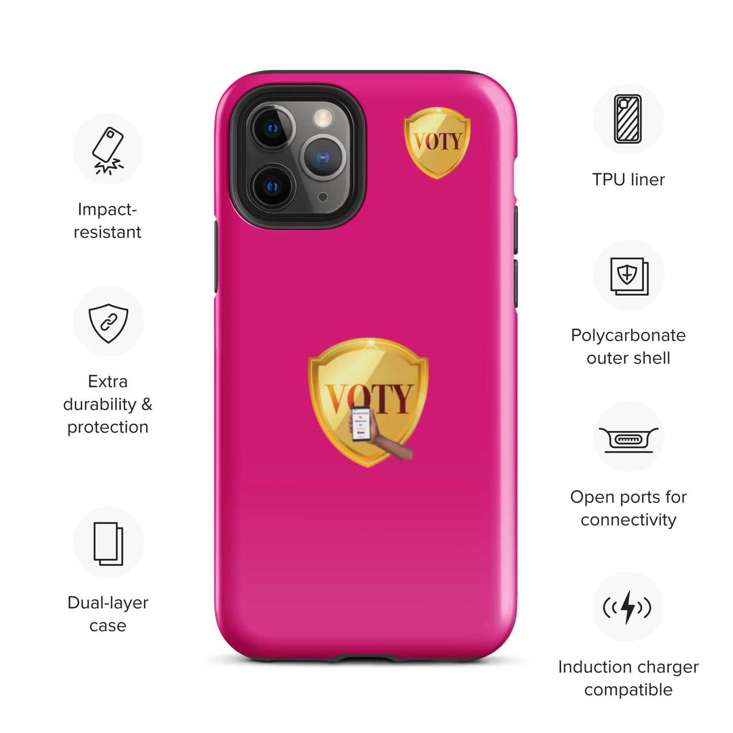 VOTY Tough Case for iPhone 11s