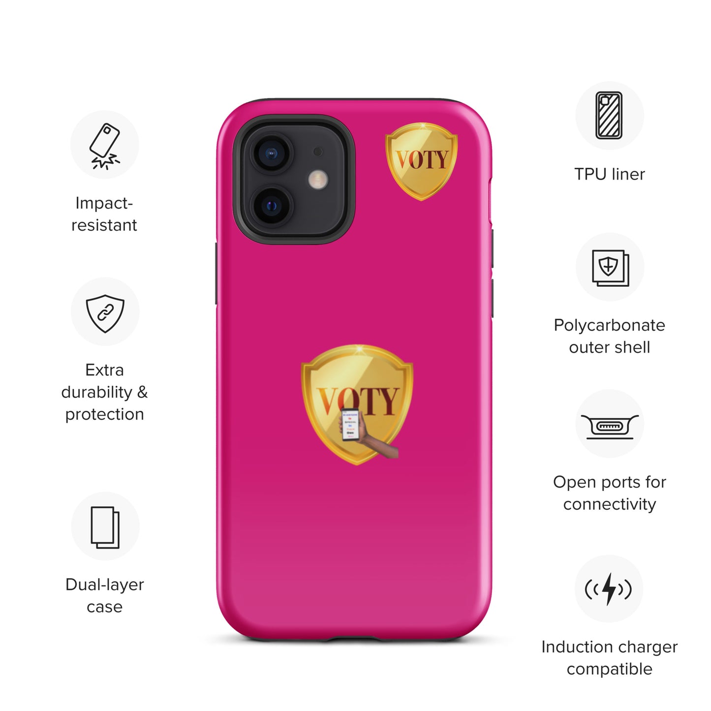 VOTY Tough Case for iPhone 12s