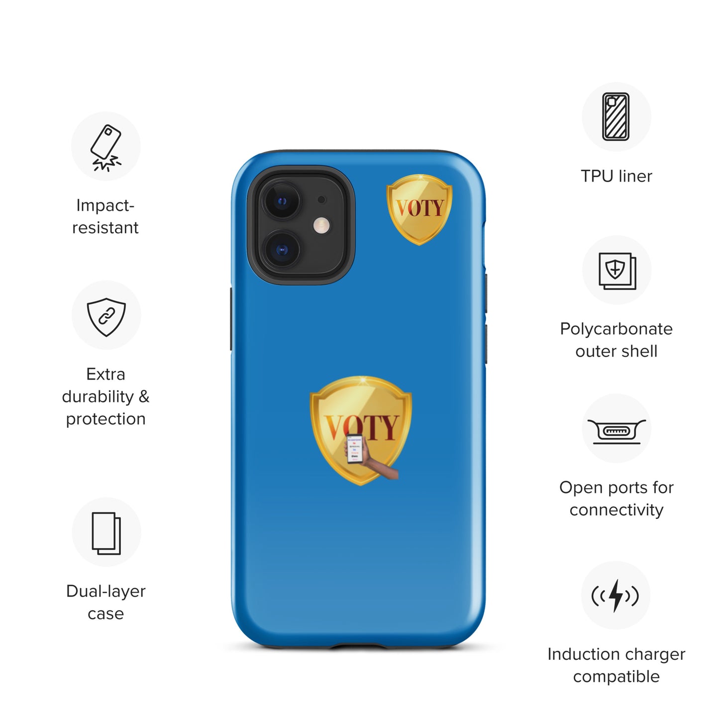 VOTY Tough Case for iPhone 12s