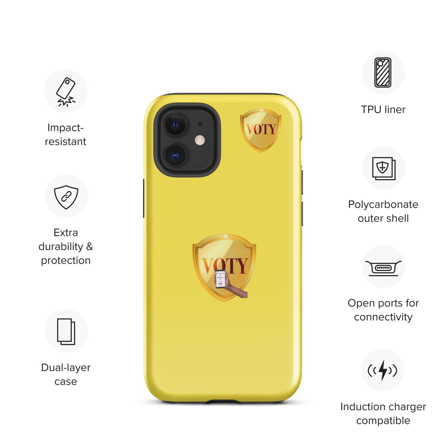 VOTY Tough Case for iPhone 12s