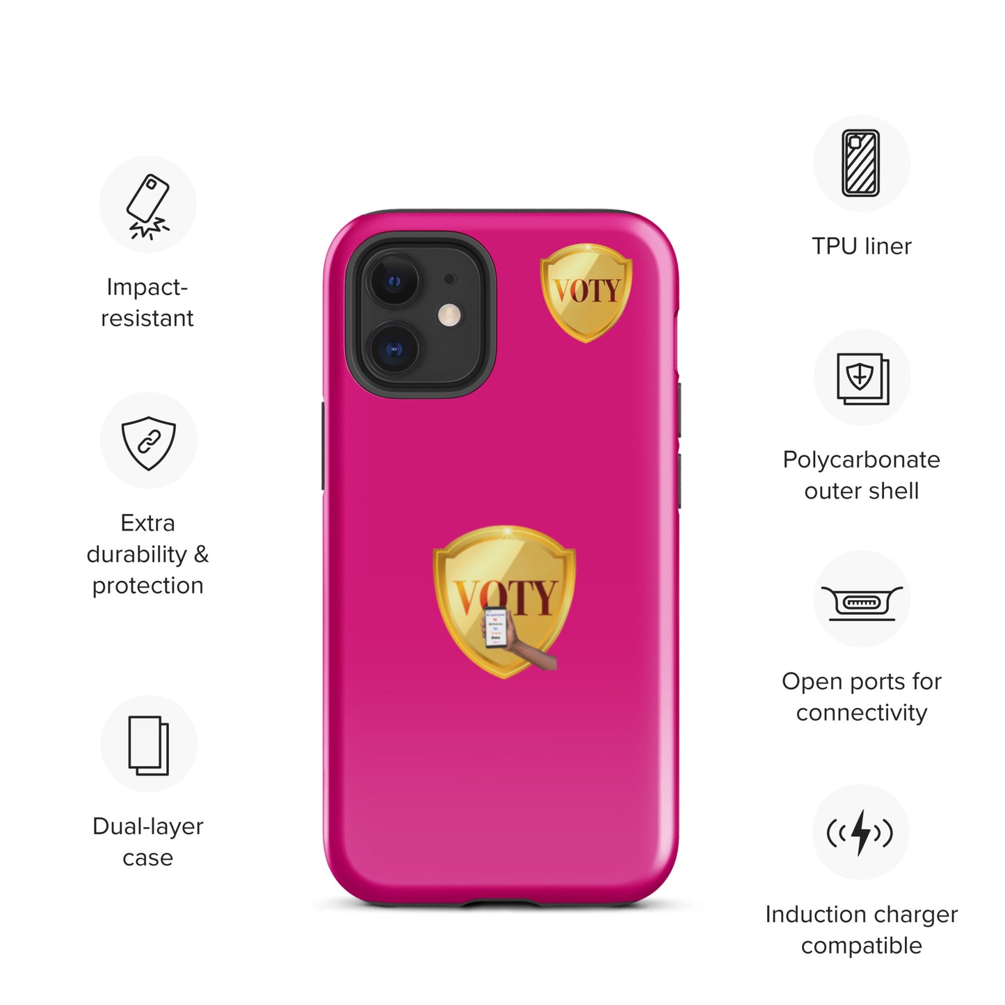 VOTY Tough Case for iPhone 12s