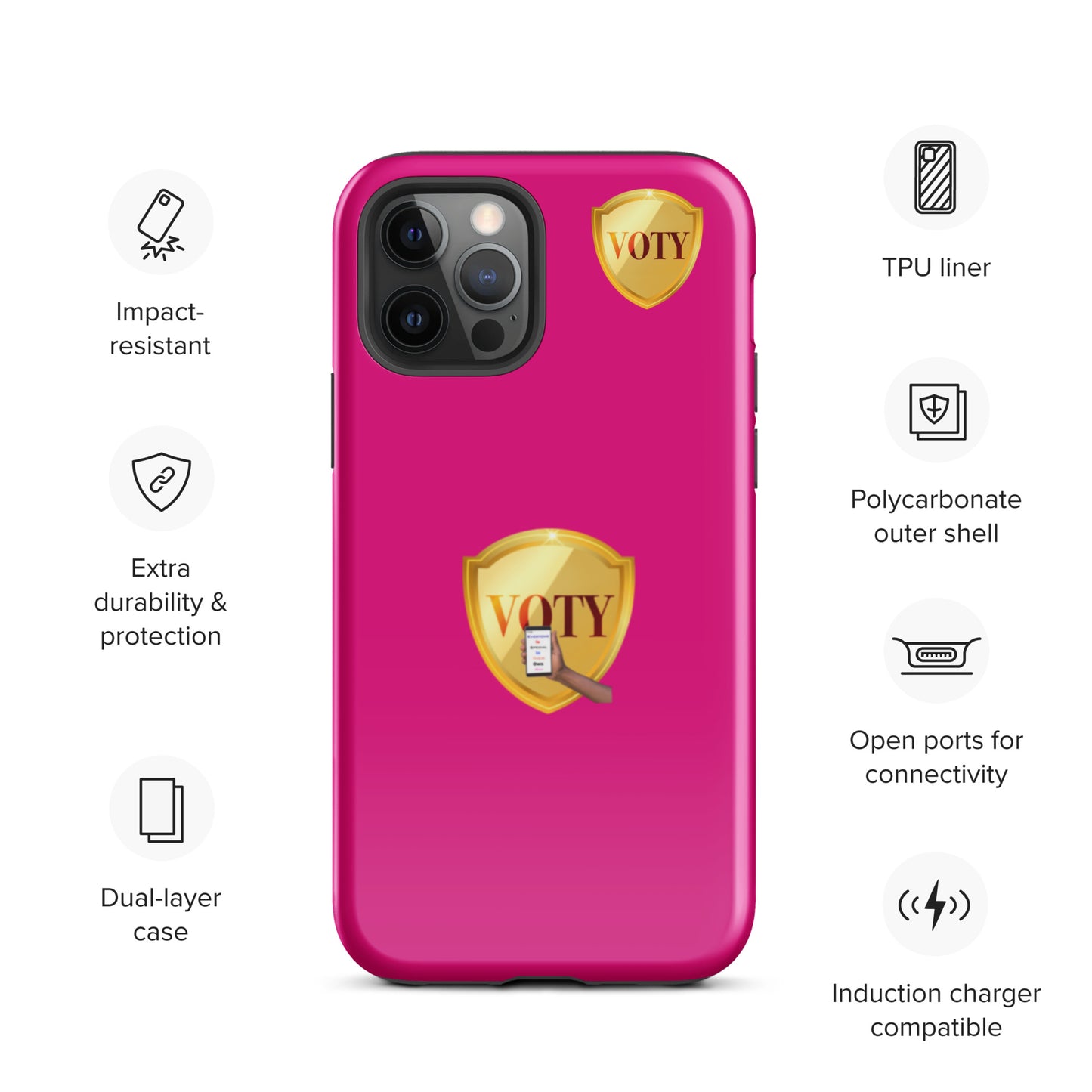 VOTY Tough Case for iPhone 12s