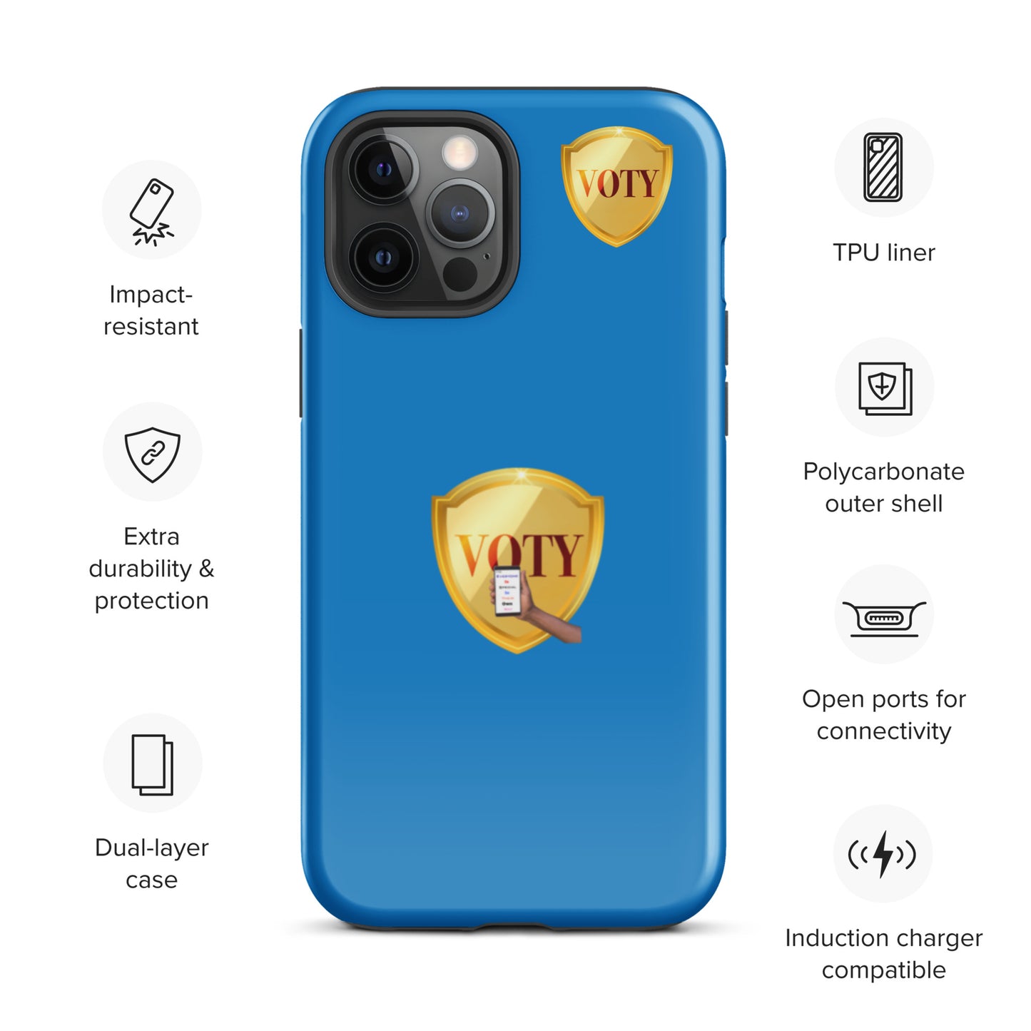 VOTY Tough Case for iPhone 12s