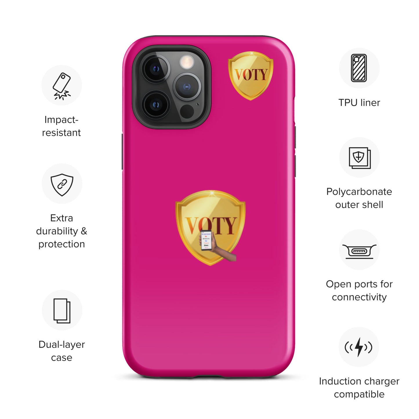 VOTY Tough Case for iPhone 12s