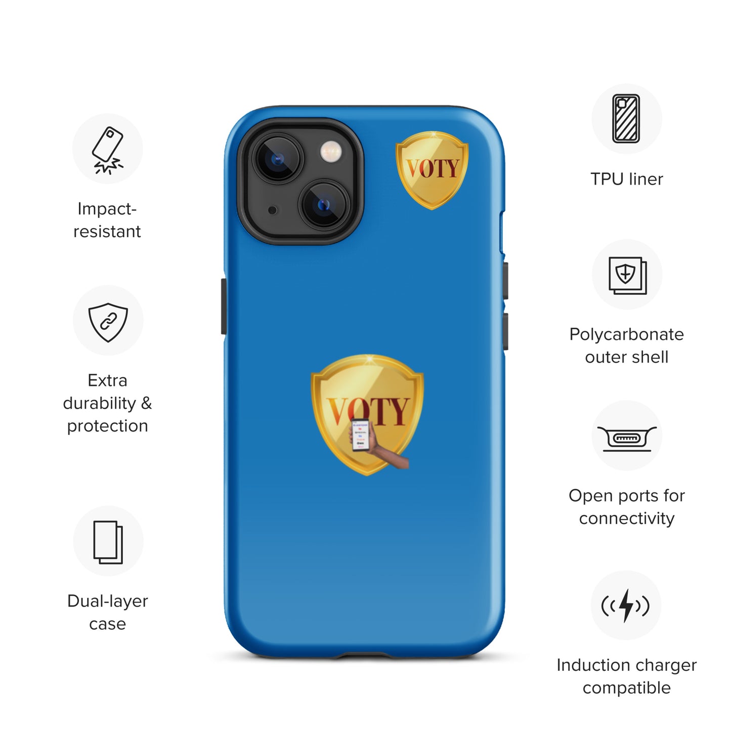 VOTY Tough Case for iPhone 13s