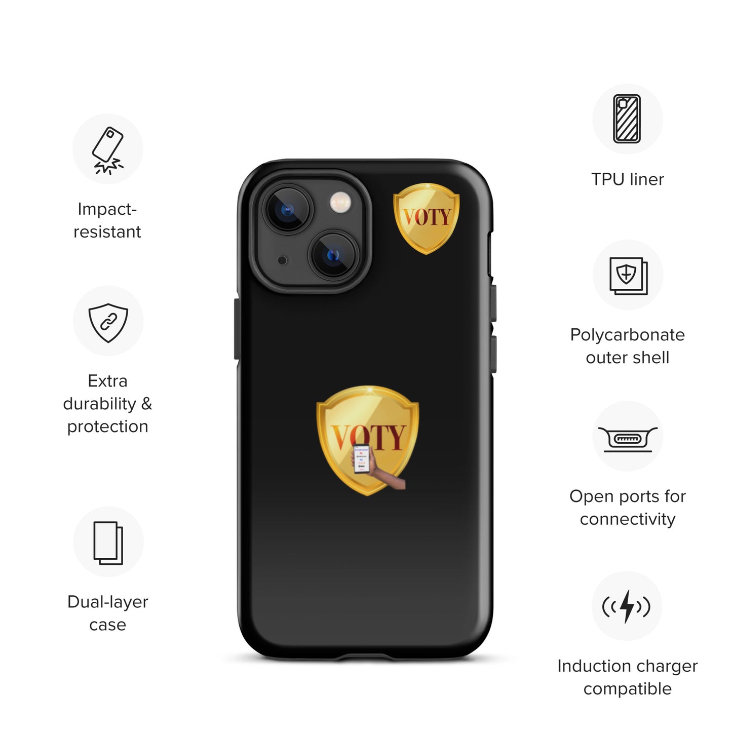 VOTY Tough Case for iPhone 13s