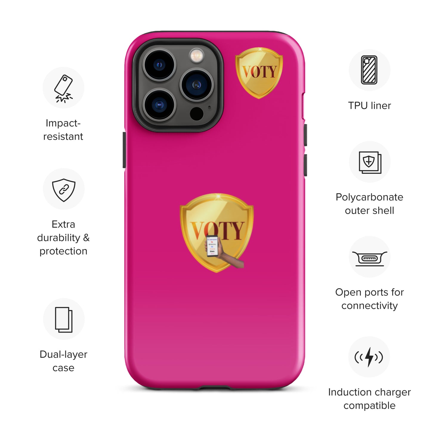 VOTY Tough Case for iPhone 13s