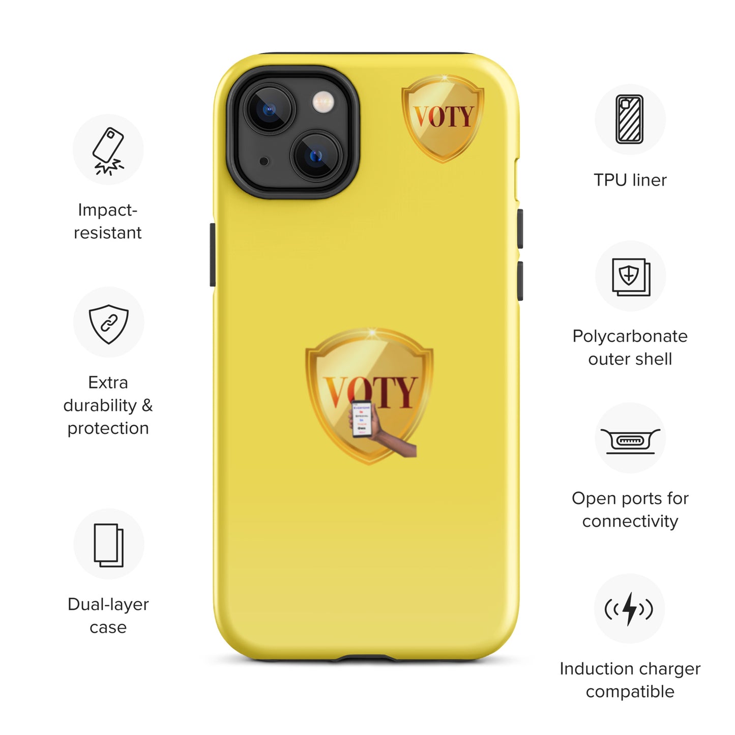VOTY Tough Case for iPhone 14s